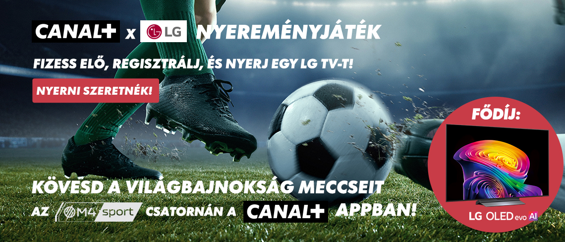 Canal+ x LG Nyereményjáték